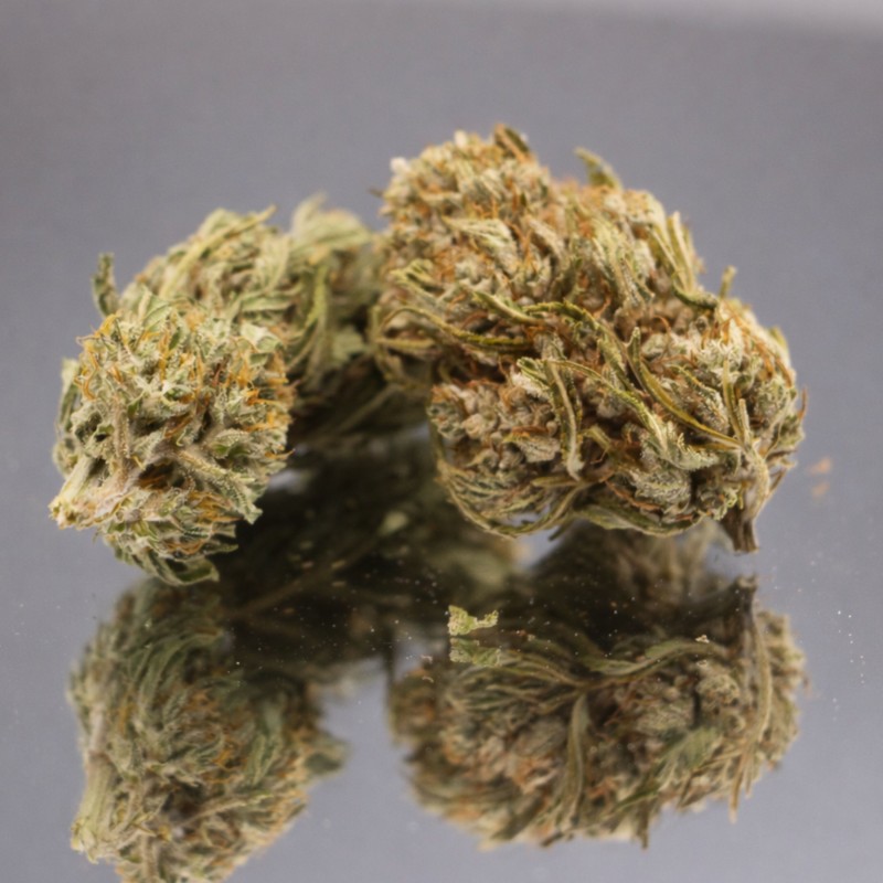 Fleurs de CBG bio aux reflets cristallins pour une expérience naturelle et apaisante