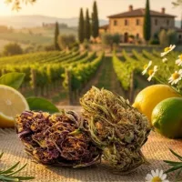 Fleurs CBD bio Italie