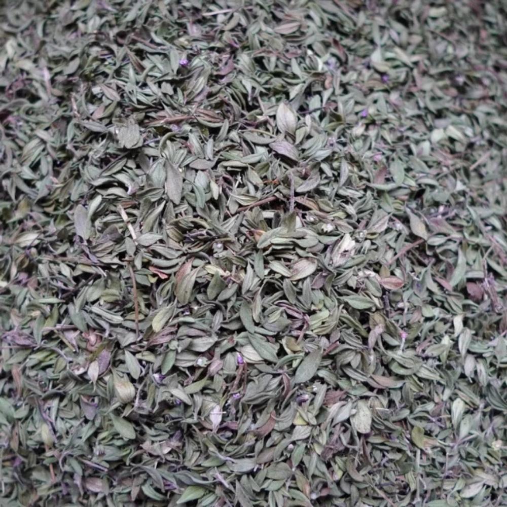 Thym citronne seche issu d agriculture biologique locale pour infusion aux arômes frais et legerement zestes.